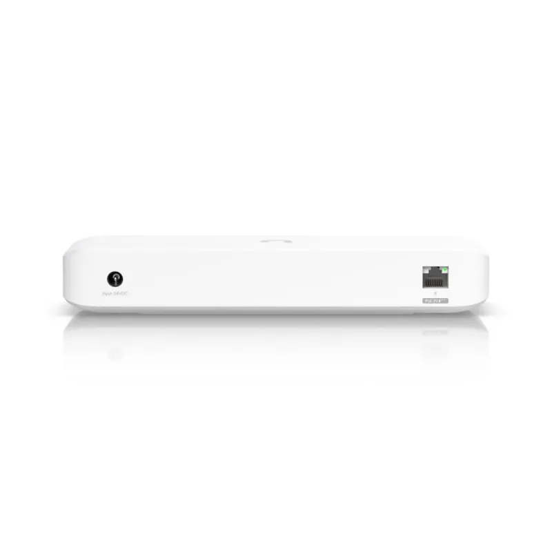 Zarządzalny przełącznik UBIQUITI USW-Ultra L2, 8x porty Gigabit PoE, 7 PoE, budżet 42 W, DC/PoE, przełączanie 16 Gbit/s