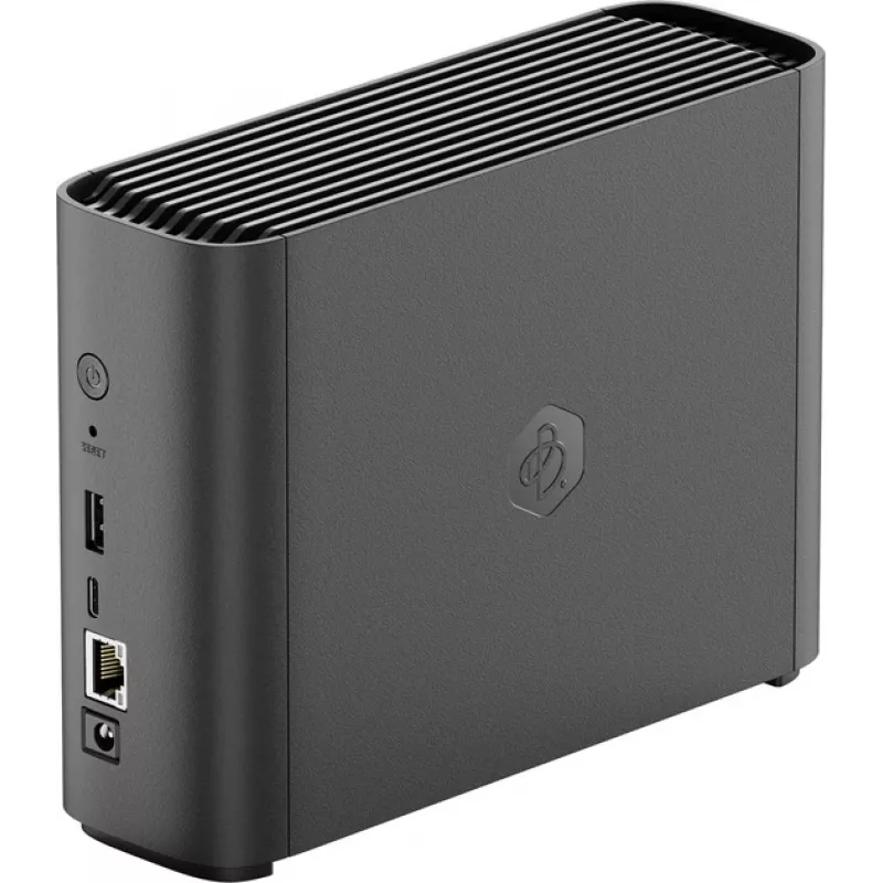 Urządzenie NAS SYNOLOGY BeeStation BST150-4T — Realtek RTD1619B 1.7 GHz, 1 GB DDR4, 1× wbudowany dysk 4 TB, Ethernet, Czarny