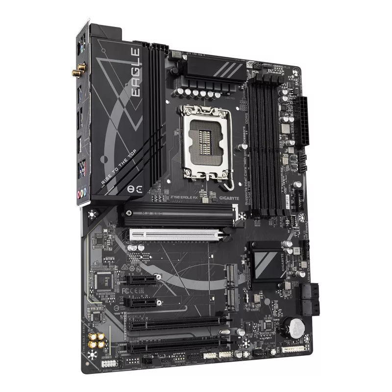 Płyta główna GIGABYTE Z790 EAGLE AX — Intel LGA1700 ATX, Z790, DDR5, 4x DIMM, Wi‑Fi 6E, 2.5Gb LAN