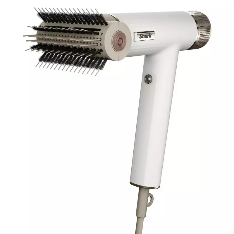 Shark SpeedStyle HD333EU multistyler suszarka do włosów, 1700 W, biała, przewód 2,44 m