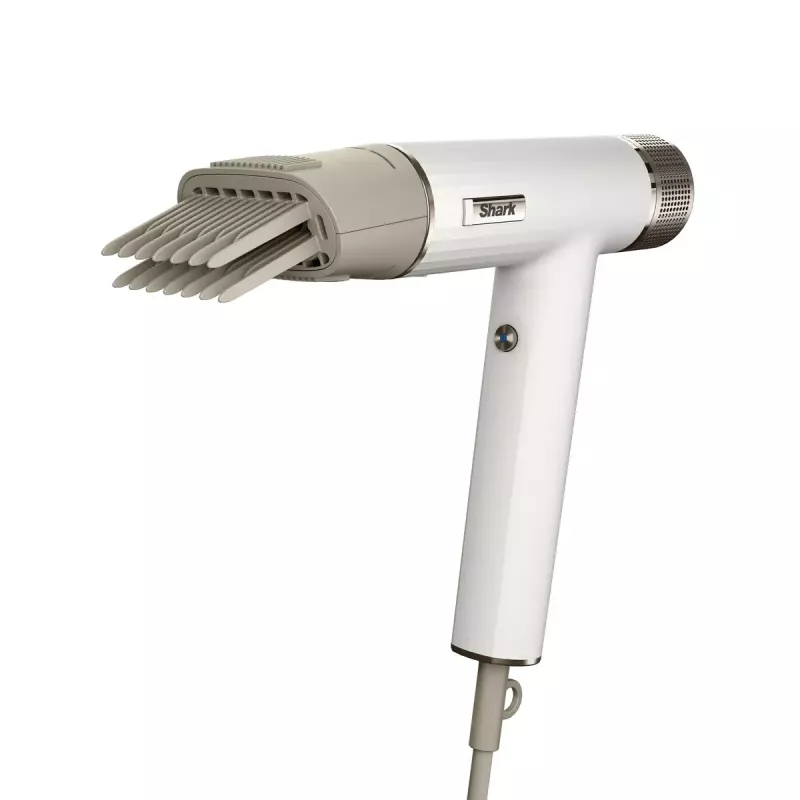 Shark SpeedStyle HD333EU multistyler suszarka do włosów, 1700 W, biała, przewód 2,44 m