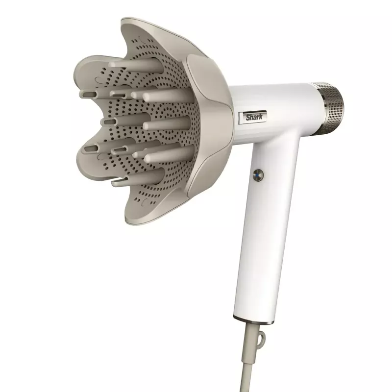 Shark SpeedStyle HD333EU multistyler suszarka do włosów, 1700 W, biała, przewód 2,44 m
