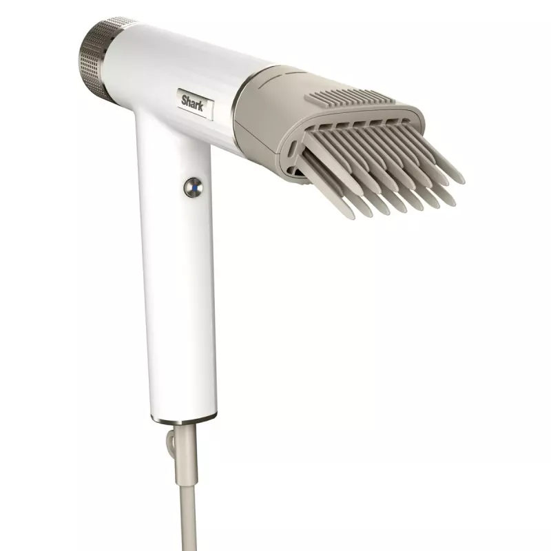 Shark SpeedStyle HD333EU multistyler suszarka do włosów, 1700 W, biała, przewód 2,44 m