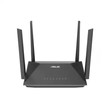 ASUS RT-AX52 AX1800 AiMesh router bezprzewodowy Gigabit Ethernet Dwuzakresowy (2,4 GHz / 5 GHz) Czarny