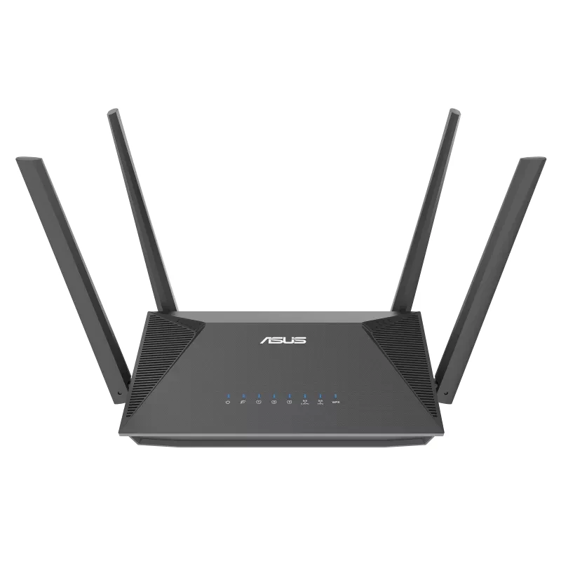 ASUS RT-AX52 AX1800 AiMesh router bezprzewodowy Gigabit Ethernet Dwuzakresowy (2,4 GHz / 5 GHz) Czarny