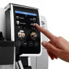 Ekspres kolbowy DeLonghi Dinamica Plus ECAM380.85.SB — zbiornik na wodę 1,8 l, pojemnik na ziarna 300 g, 15 bar