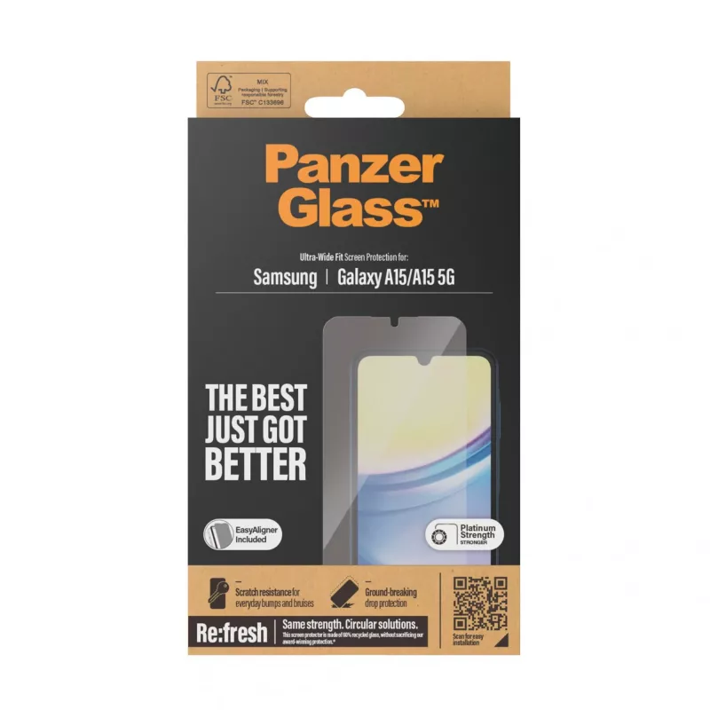 PanzerGlass 7349 osłona ekranu/tyłu telefonu komórkowego Przezroczysta osłona ekranu Samsung 1 szt.