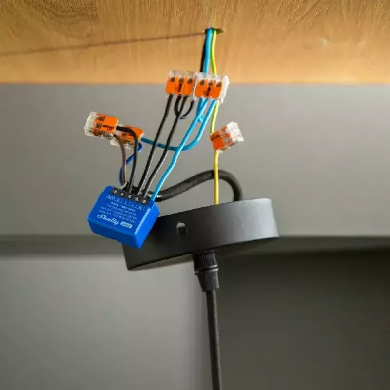 Przełącznik inteligentny Shelly 1 Mini Gen3 1P Bezprzewodowy 110-240V