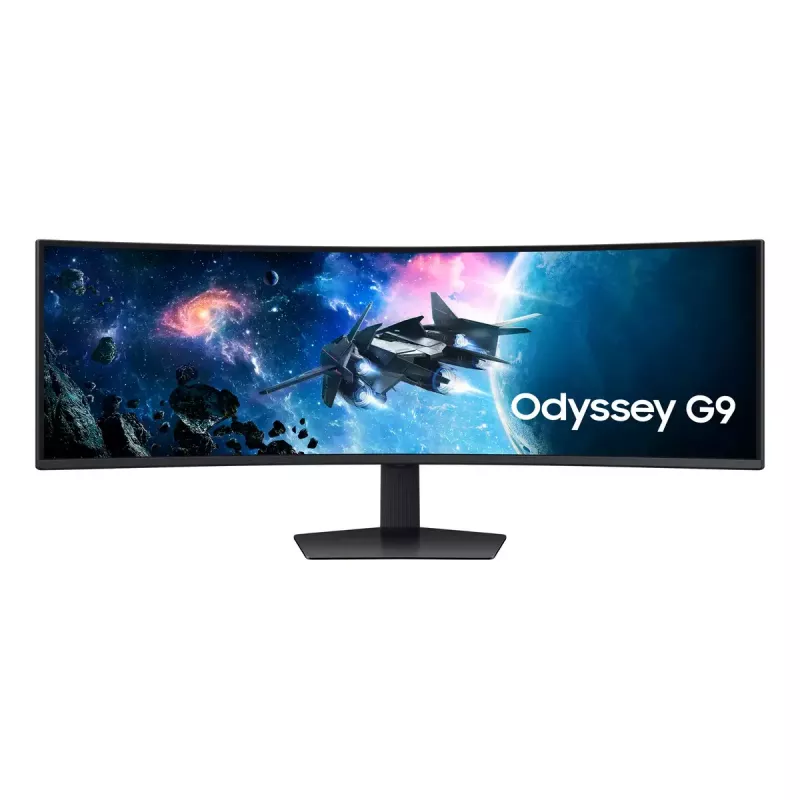 Monitor komputerowy Samsung G95C 124,5 cm (49 cali) 5120 x 1440 pikseli Dual QHD LED Czarny