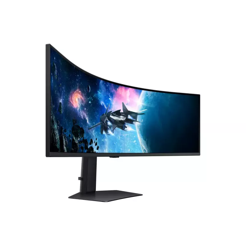 Monitor komputerowy Samsung G95C 124,5 cm (49 cali) 5120 x 1440 pikseli Dual QHD LED Czarny