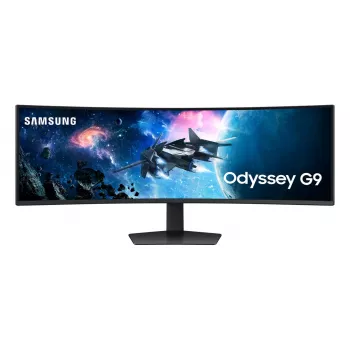 Monitor komputerowy Samsung G95C 124,5 cm (49 cali) 5120 x 1440 pikseli Dual QHD LED Czarny