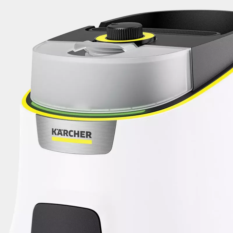 Myjka parowa cylindryczna Kärcher SC 4 Deluxe — pojemność 1,3 l, 2200 W, ciśnienie pary 4 bar
