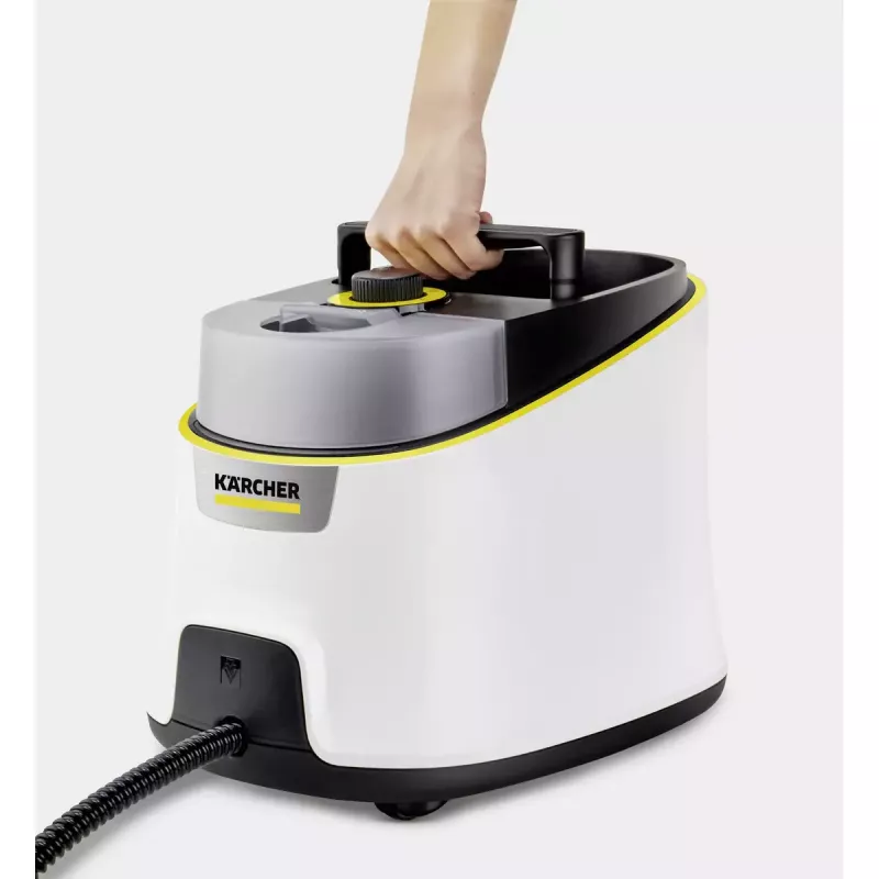 Myjka parowa cylindryczna Kärcher SC 4 Deluxe — pojemność 1,3 l, 2200 W, ciśnienie pary 4 bar