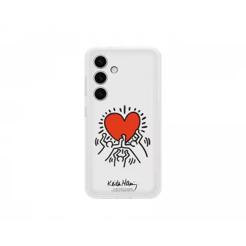 Samsung Suit etui biały, etui, Samsung, Galaxy S24, 15,8 cm (6,2 cala), czerwony, przezroczysty