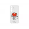 Samsung Suit etui biały, etui, Samsung, Galaxy S24, 15,8 cm (6,2 cala), czerwony, przezroczysty