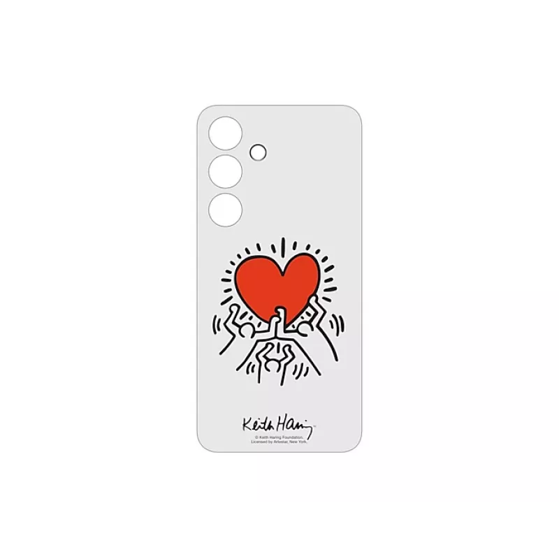 Samsung Suit etui biały, etui, Samsung, Galaxy S24, 15,8 cm (6,2 cala), czerwony, przezroczysty