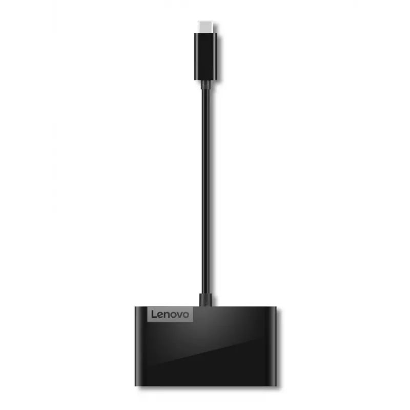 Lenovo GX91L84354 koncentrator interfejsów USB 3.2 Gen 1 (3.1 Gen 1) Type-C 625 Mbit/s Czarny