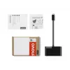 Lenovo GX91L84354 koncentrator interfejsów USB 3.2 Gen 1 (3.1 Gen 1) Type-C 625 Mbit/s Czarny