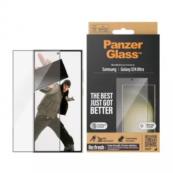 PanzerGlass® Osłona ekranu Samsung Galaxy S24 Ultra | Ultra-Wide Fit z EasyAligner