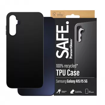 PanzerGlass SAFE. by ® etui TPU Samsung Galaxy A15 | A15 5G | Czarny