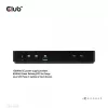 Stacja przełączająca/Dok CLUB3D DisplayPort/HDMI KVM 4K60Hz dla wejść USB typu C