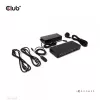 Stacja przełączająca/Dok CLUB3D DisplayPort/HDMI KVM 4K60Hz dla wejść USB typu C