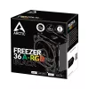 ARCTIC Freezer 36 A-RGB (Czarny) Wielokompatybilny wieżowy cooler CPU z A-RGB