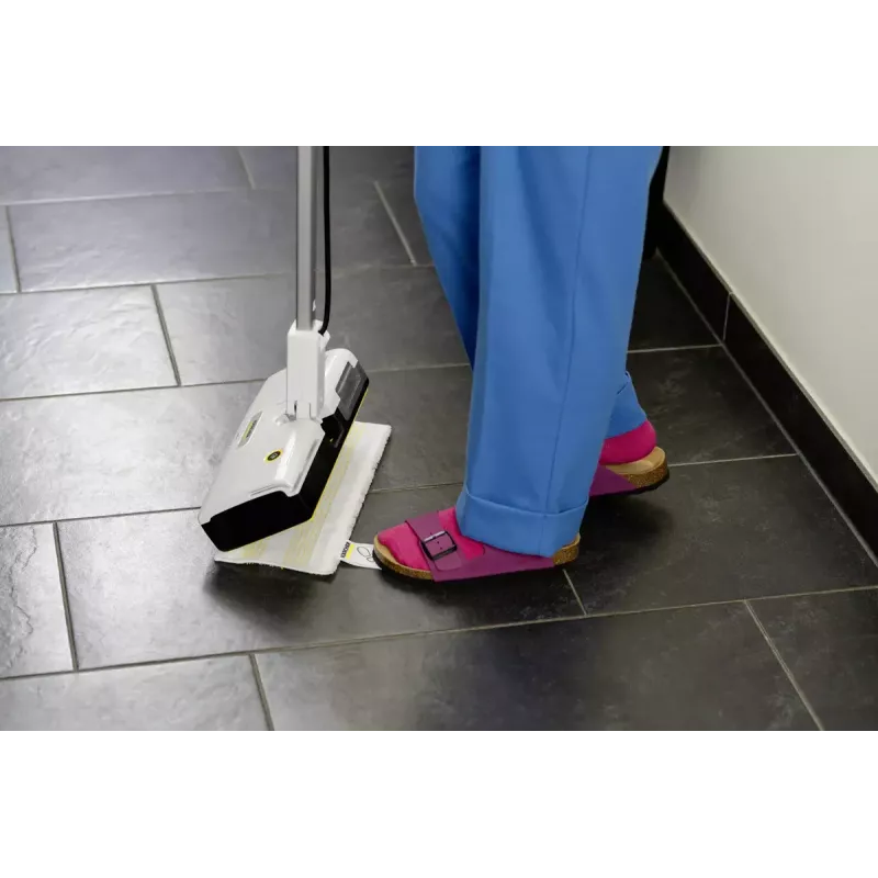 Mop parowy Karcher SC 1 UPRIGHT, zbiornik 0,2 L, 1300 W, 30 m²/h, 2,1 kg, biały/czarny