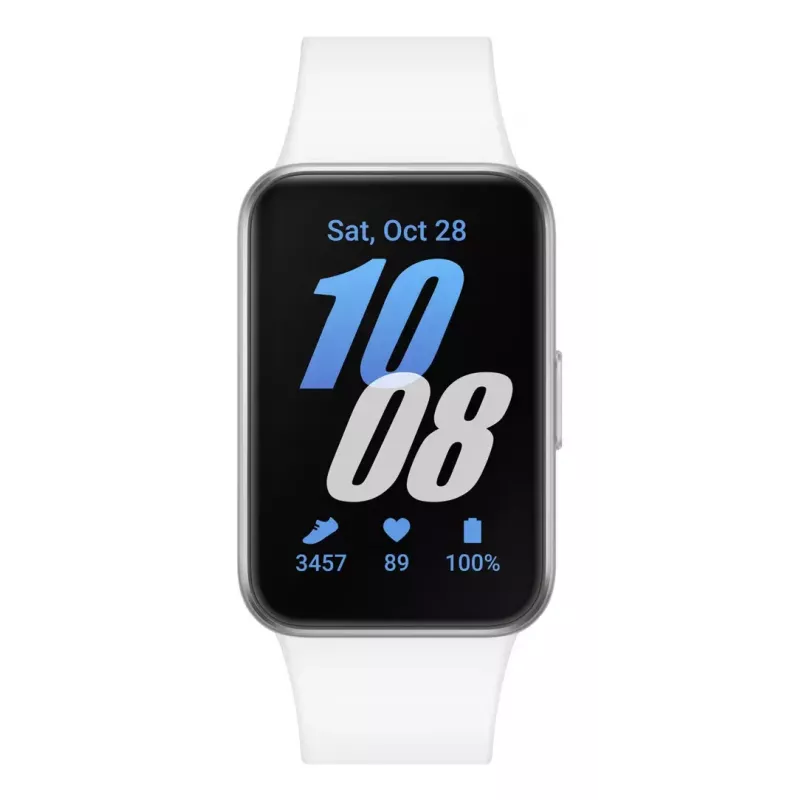 Samsung Galaxy Fit3 4,06 cm (1,6 cala) AMOLED 40 mm Cyfrowy 256 x 402 piksele Dotykowy Srebrny