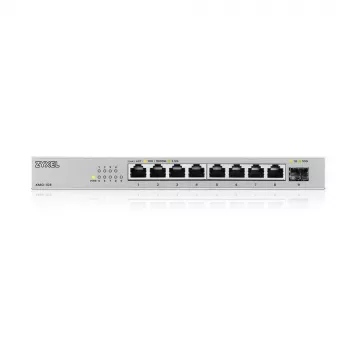 Zyxel XMG-108 Niezarządzalny przełącznik 2.5G Ethernet (100/1000/2500) Srebrny