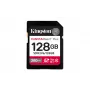 Kingston Technology 128GB Canvas React Plus SDXC UHS-II 280R/100W U3 V60 do Full HD/4K
