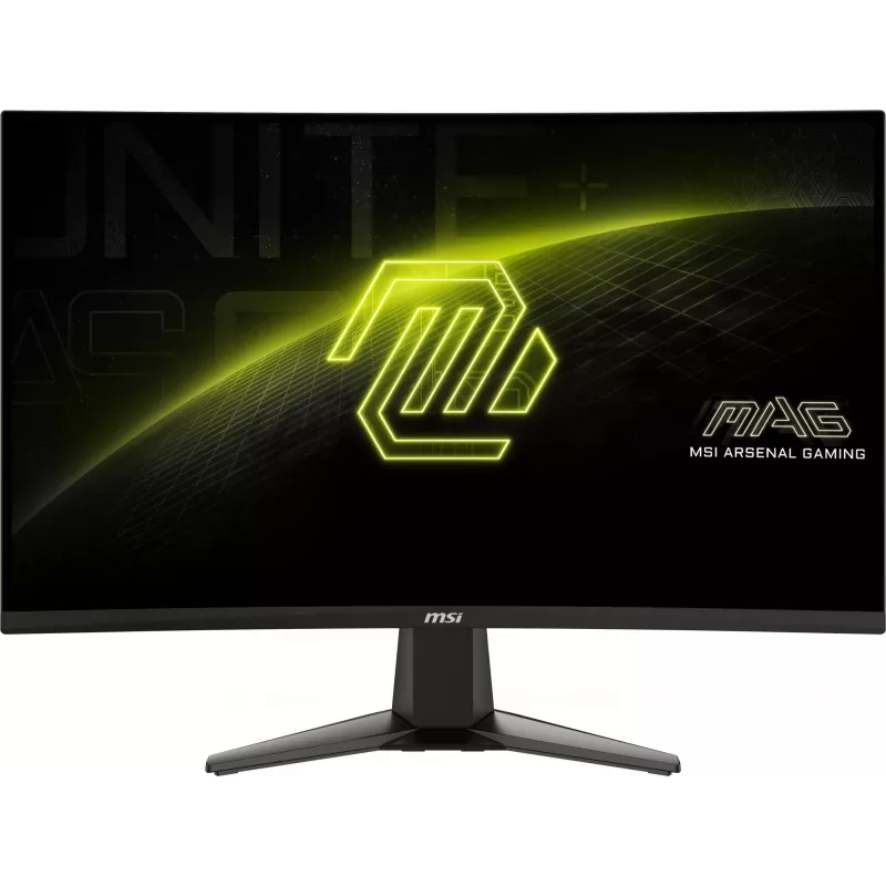 Monitor komputerowy MSI MAG 27C6F, 68,6 cm (27 cali), 1920 x 1080 pikseli, Full HD, LCD, czarny