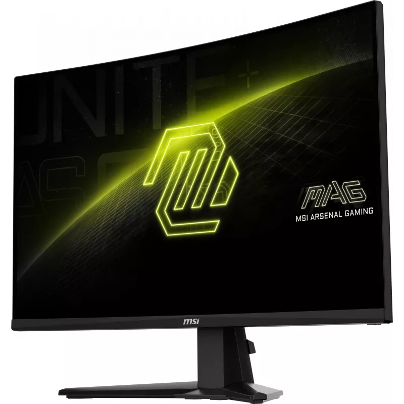 Monitor komputerowy MSI MAG 27C6F, 68,6 cm (27 cali), 1920 x 1080 pikseli, Full HD, LCD, czarny