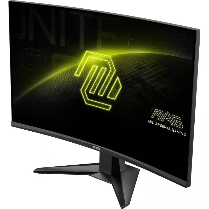 Monitor komputerowy MSI MAG 27C6F, 68,6 cm (27 cali), 1920 x 1080 pikseli, Full HD, LCD, czarny