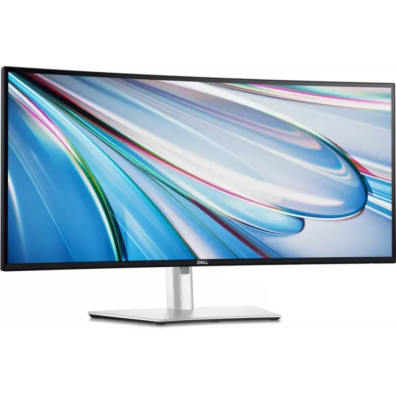 Monitor komputerowy DELL UltraSharp U3425WE 86,7 cm (34,1 cala) 3440 x 1440 pikseli Wide Quad HD LCD Czarny, Srebrny