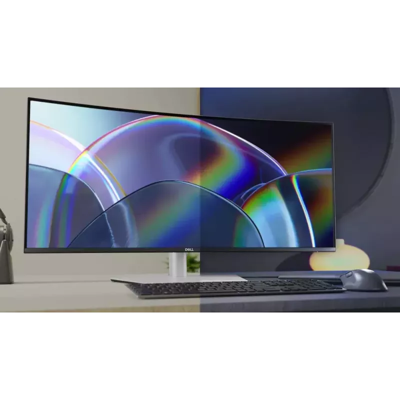 Monitor komputerowy DELL UltraSharp U3425WE 86,7 cm (34,1 cala) 3440 x 1440 pikseli Wide Quad HD LCD Czarny, Srebrny