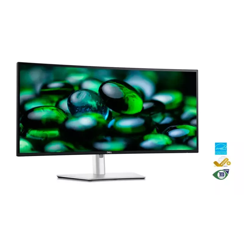 Monitor komputerowy DELL UltraSharp U3425WE 86,7 cm (34,1 cala) 3440 x 1440 pikseli Wide Quad HD LCD Czarny, Srebrny