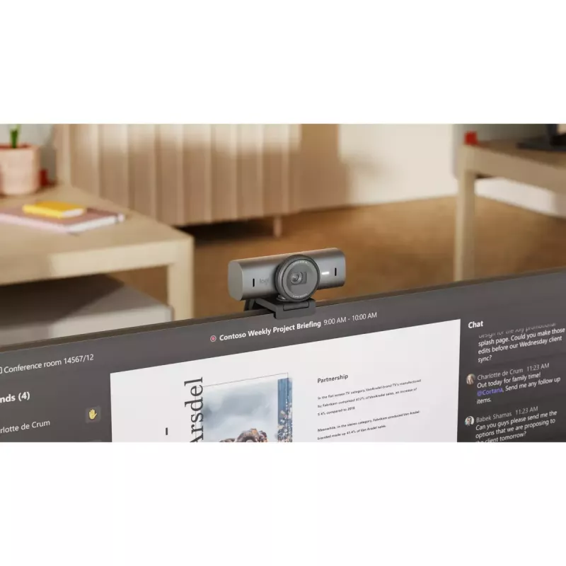 Kamera internetowa Logitech MX Brio 705 8.5 MP 4K Ultra HD USB 3.2