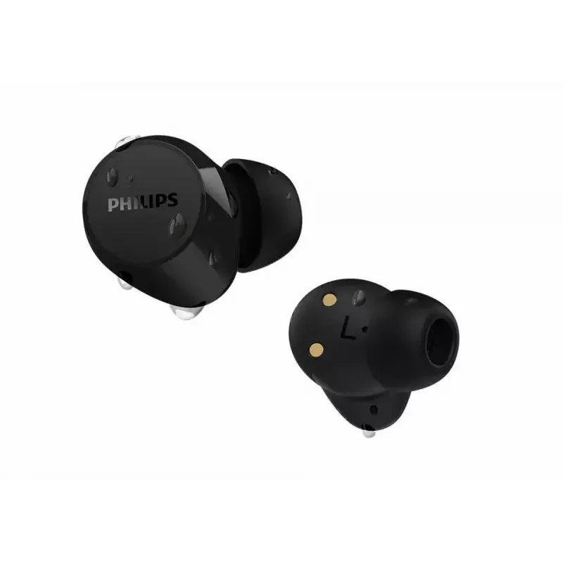 Słuchawki Philips TAT1209BK/00 True Wireless Stereo (TWS) douszne do rozmów/muzyki Bluetooth czarne