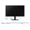 Samsung S80UD komputerowy monitor 68.6 cm (27 cali) 3840 x 2160 pikseli 4K Ultra HD LCD Czarny