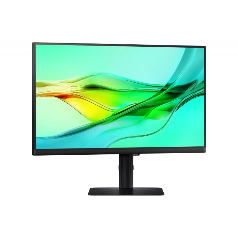 Monitor LCD Samsung S60UD 24 cali Quad HD LS24D600UAUXEN — 2560×1440, IPS, 5 ms, USB-C PD 90W, hub USB 3.2, VESA