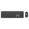 LOGITECH Signature Slim Combo Mk950 - Bezprzewodowa klawiatura i mysz - Grafit - Qwerty Grafit Dansk/ Norsk/ Svenska/ Suomalainen