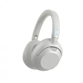 Słuchawki Sony WH-ULT WEAR monaural, przewodowe i Bluetooth 5.2, ANC, 50h odtwarzania (ANC wyłączone), ładowanie USB-C, biały