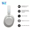 Słuchawki Sony WH-ULT WEAR monaural, przewodowe i Bluetooth 5.2, ANC, 50h odtwarzania (ANC wyłączone), ładowanie USB-C, biały
