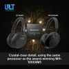 Słuchawki Sony WH-ULT WEAR monaural, przewodowe i Bluetooth 5.2, ANC, 50h odtwarzania (ANC wyłączone), ładowanie USB-C, biały