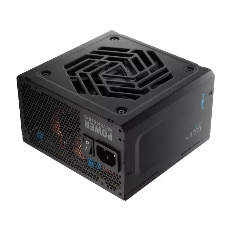 FSP VITA GM 750W zasilacz ATX ATX3.1 Czarny, 750 W, 100 - 240 V, 50/60 Hz, 10-5 A, aktywny, 100 W
