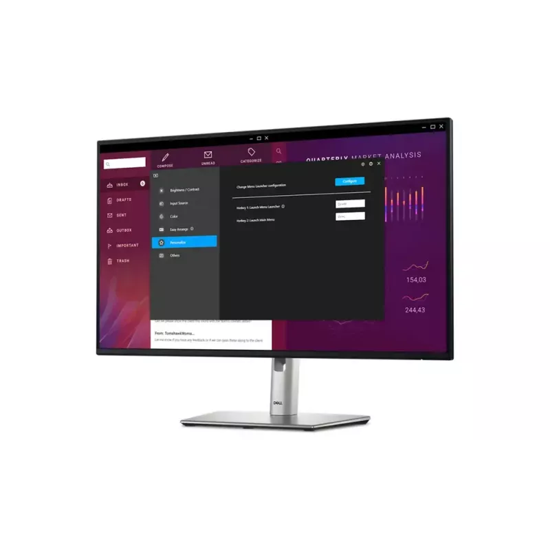 Monitor komputerowy DELL Pro Plus P2725HE 68,6 cm (27 cali) 1920 x 1080 pikseli Full HD LCD Czarny