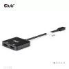 CLUB3D USB-C® Hub na dwa HDMI™ 4K60Hz M/F+PD3.0 100 W
