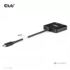 CLUB3D USB-C® Hub na dwa HDMI™ 4K60Hz M/F+PD3.0 100 W