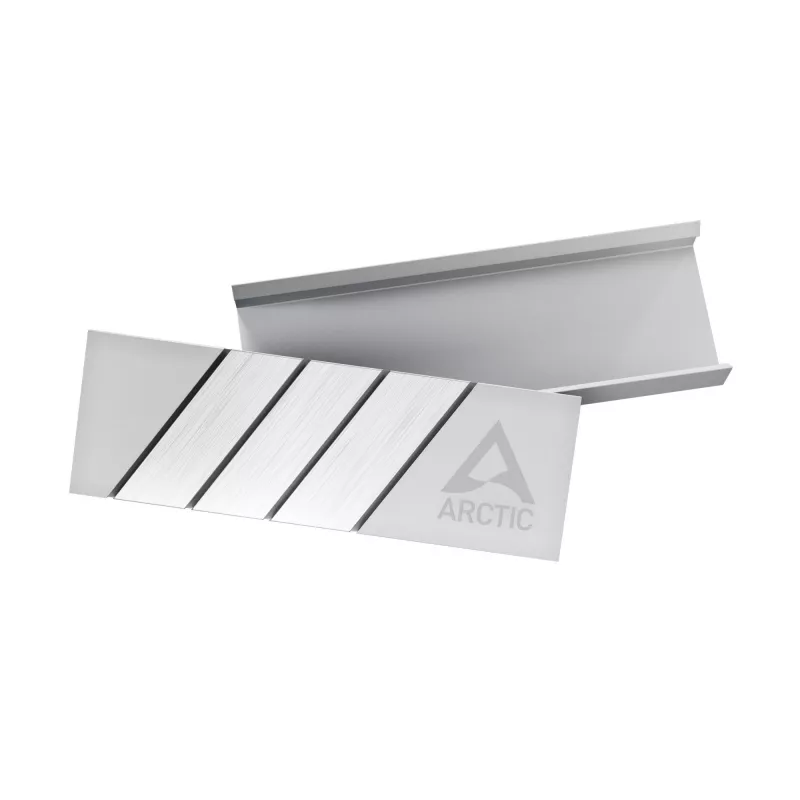 ARCTIC M2 Pro (Srebrny) - Chłodzenie SSD do dysków M.2, radiator, srebrny